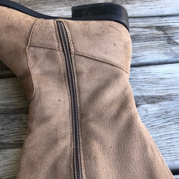Charlotte Russe Suede Thigh High Boots - Picture 3 of 10